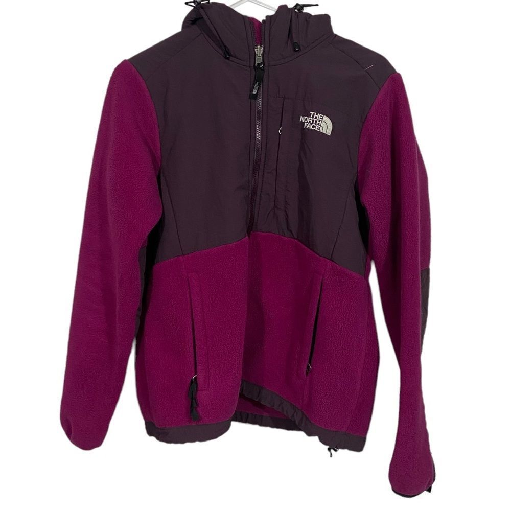 The North Face Magenta Wind Blocking Full Zip Jacket